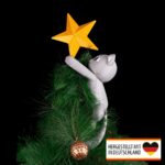 Weihnachtsbaumschmuck Meowy Tannenbaumspitze - Katzige Weihnachtsfreude