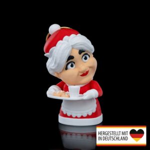 Nostalgischer Weihnachtsbaumschmuck Mrs. Claus aus PLA