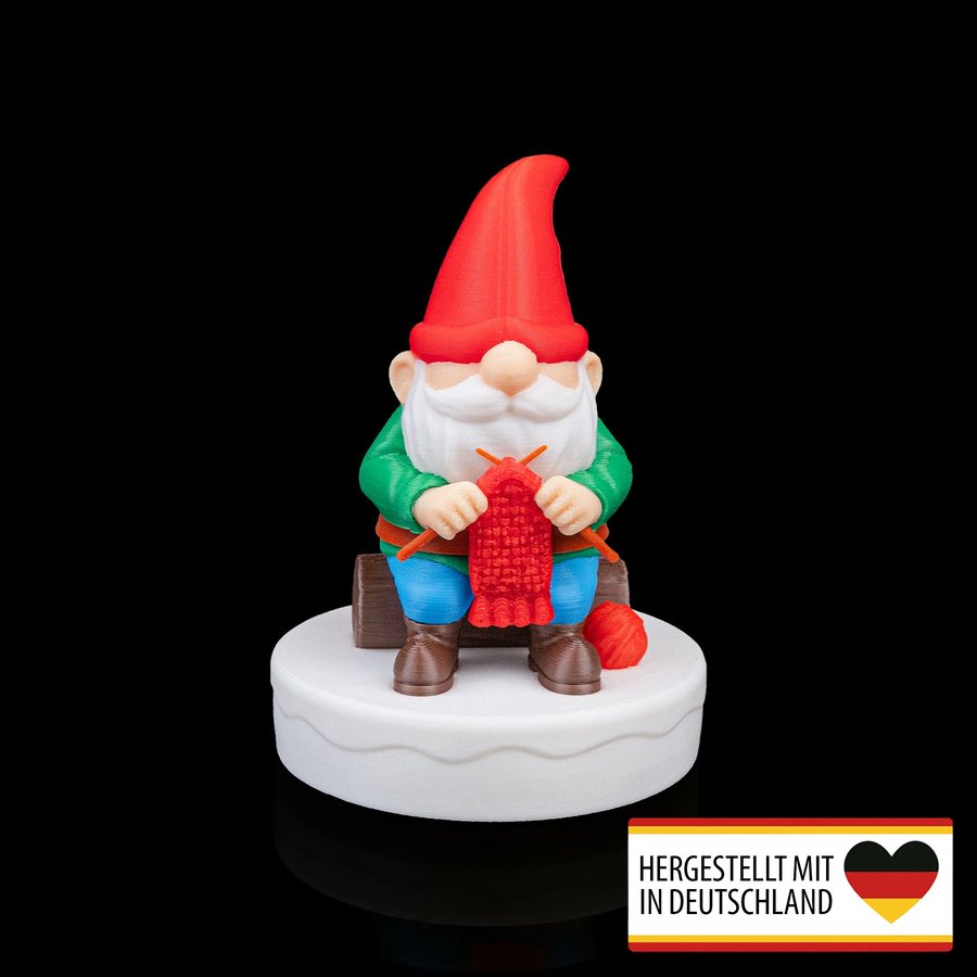 Weihnachtsfigur Strick- Wichtel - Zauberhafter Deko-Charme