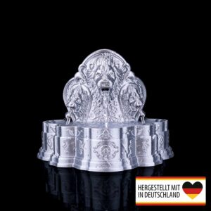 Zimmerbrunnen Löwenbrunnen mit majestätischem Löwenmotiv